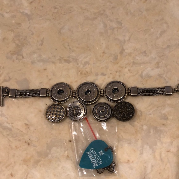 Gingersnaps Western Theme Snaps with Bracelet/NWT - Picture 6 of 8